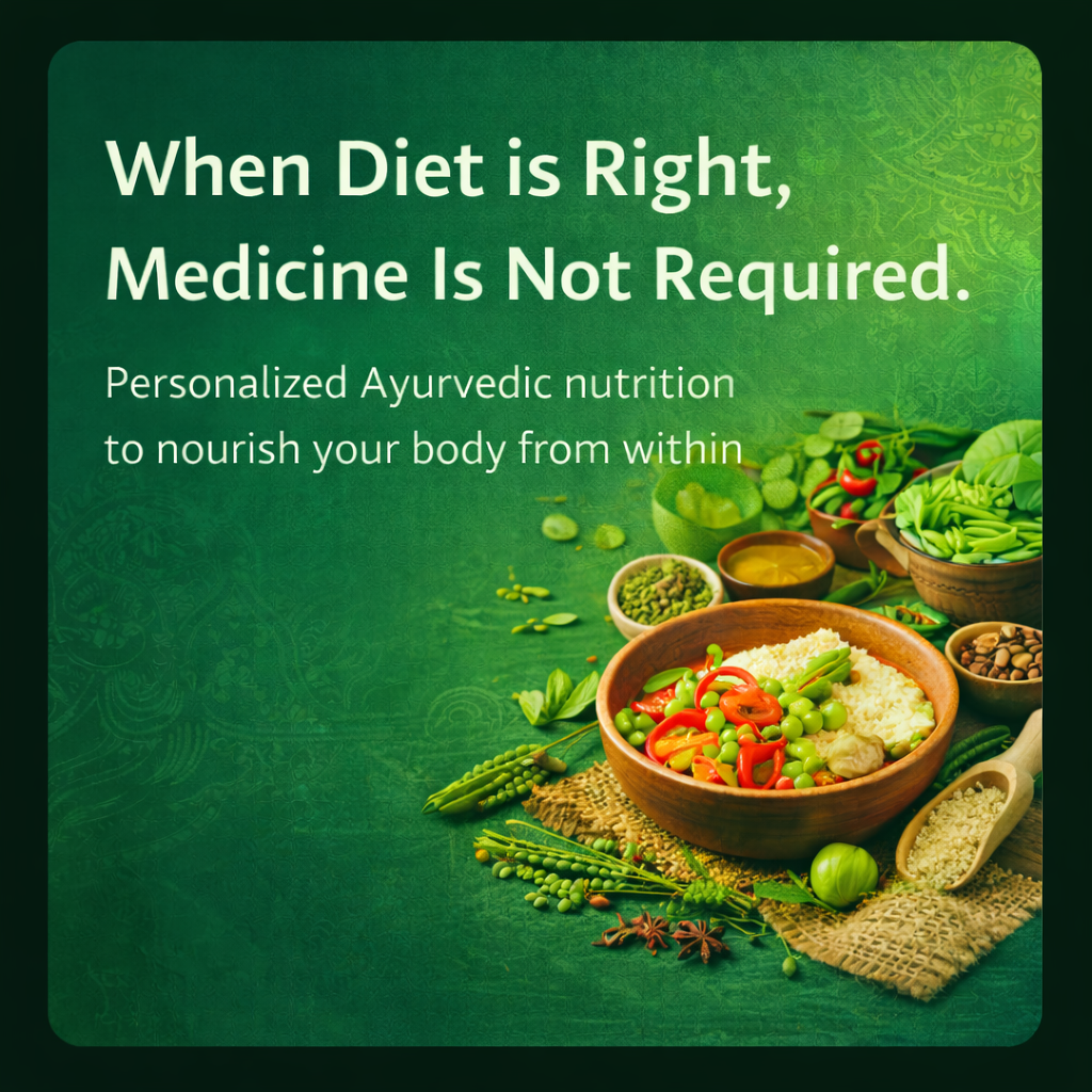Ayurvedic diet and daily routine